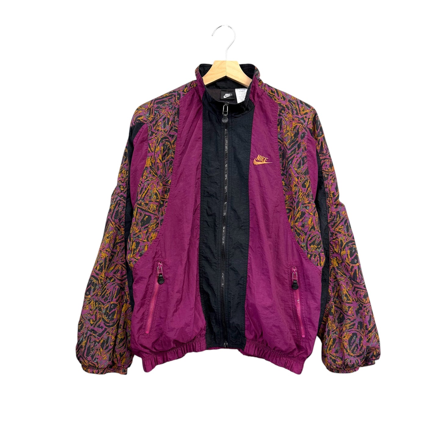 90's NIKE ナイロンジャケット クレイジーパターン