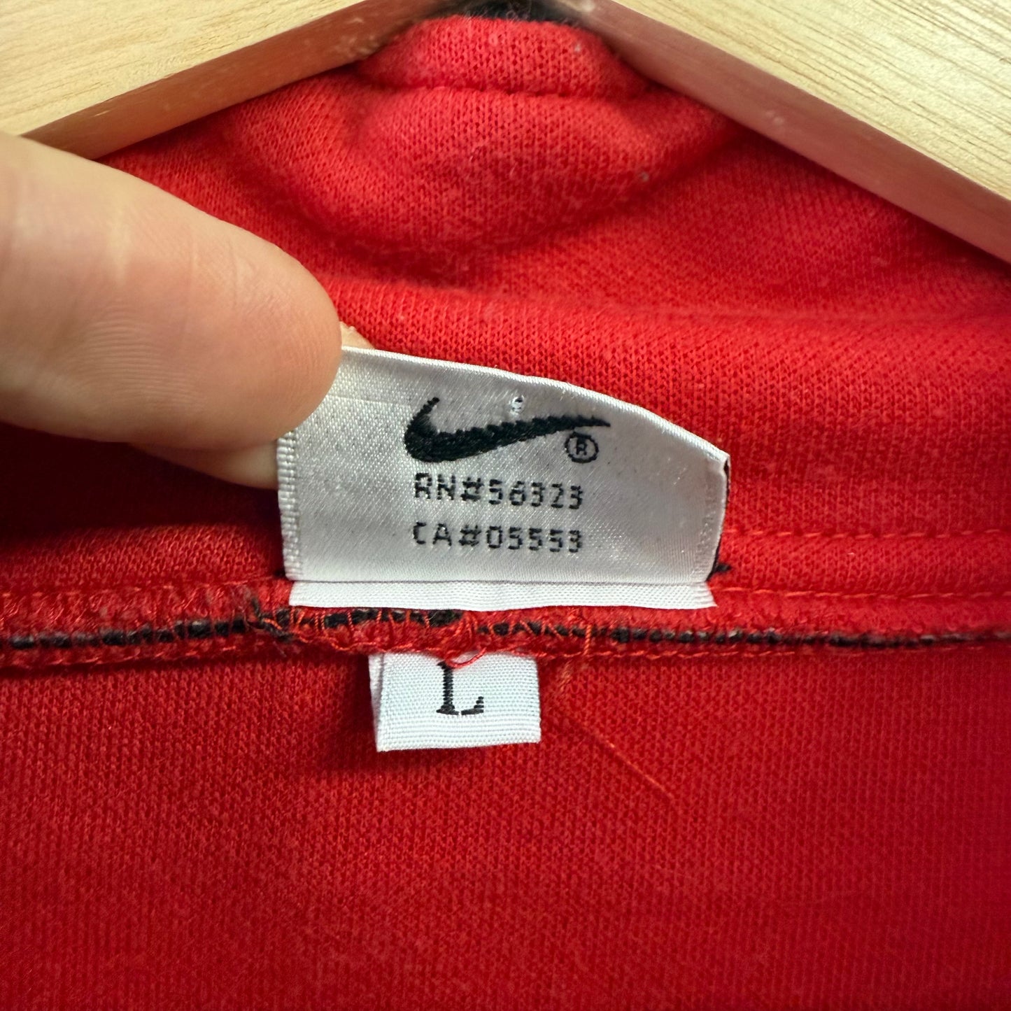 90's NIKE ハーフジップ スウェット トレーナー ナイキ