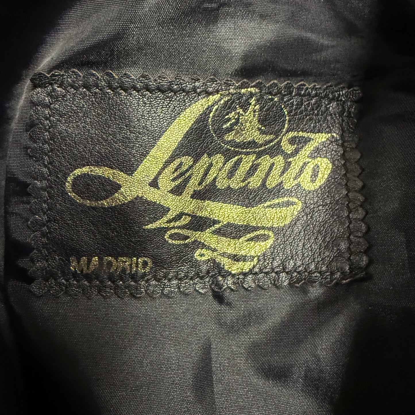 LEPANTO スペイン製 シープスキン レザージャケット ブルゾン 羊革