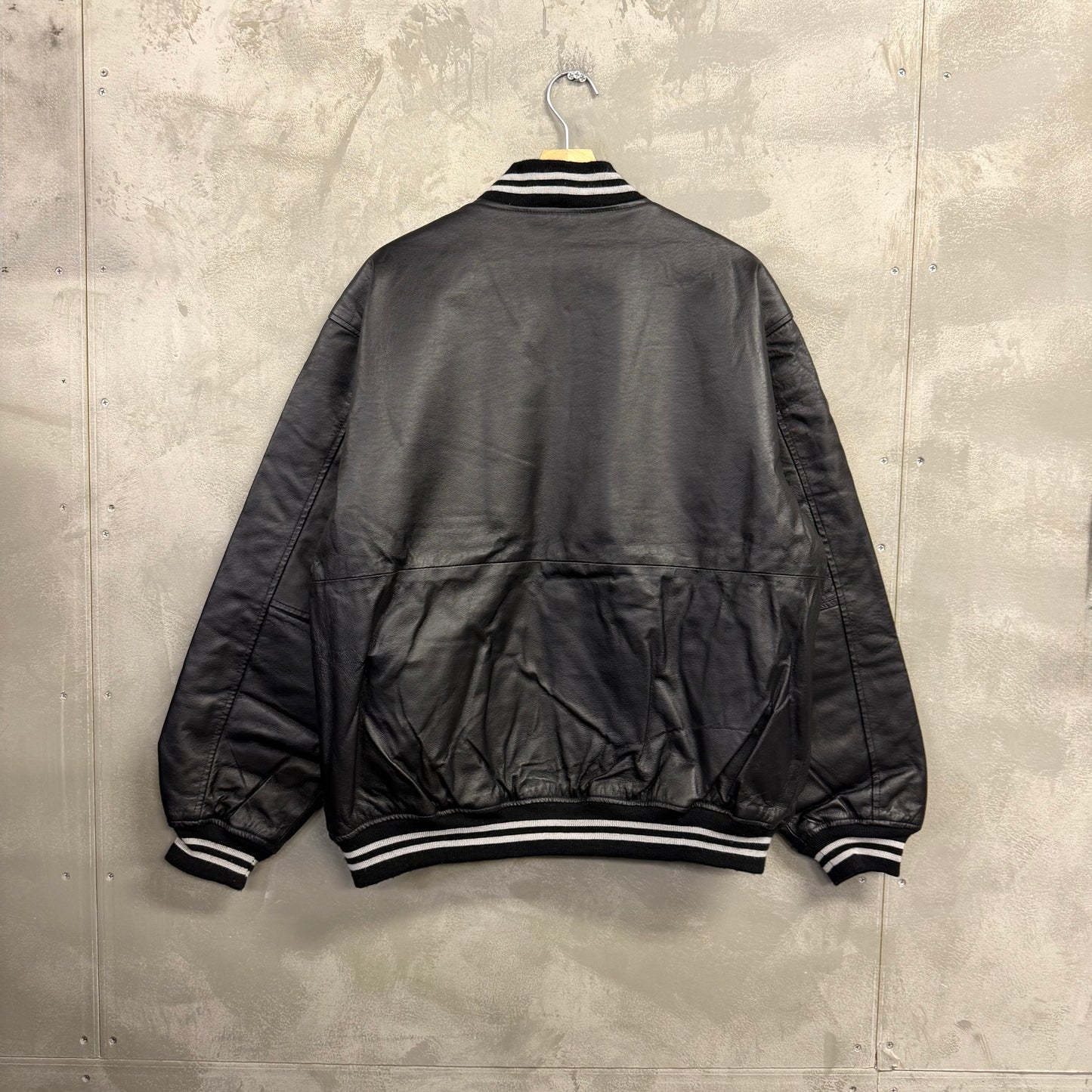 SUNTORY MALT'S レザー スタジャン ジャケット モルツ 企業物 サントリー