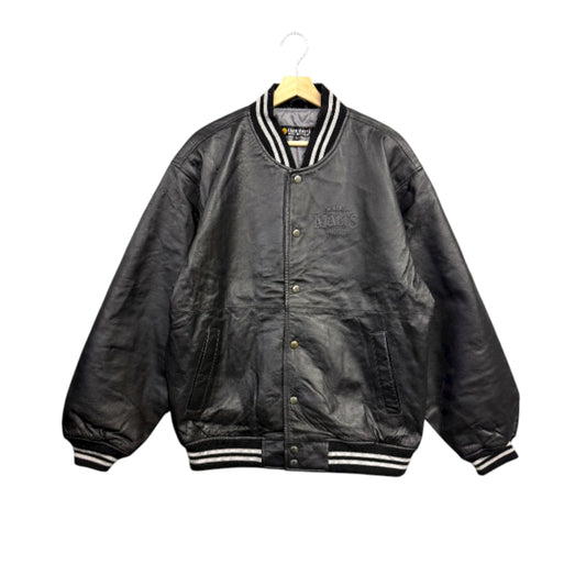 SUNTORY MALT'S レザー スタジャン ジャケット モルツ 企業物 サントリー