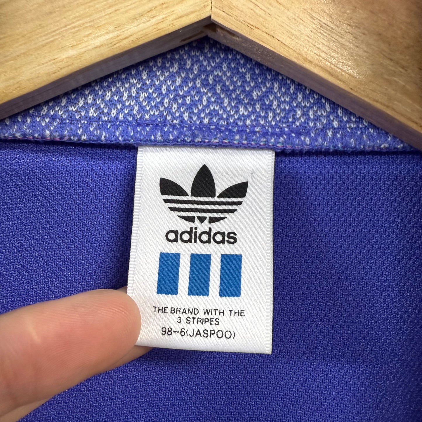 90's adidas トラックジャケット ジャージ デサント製