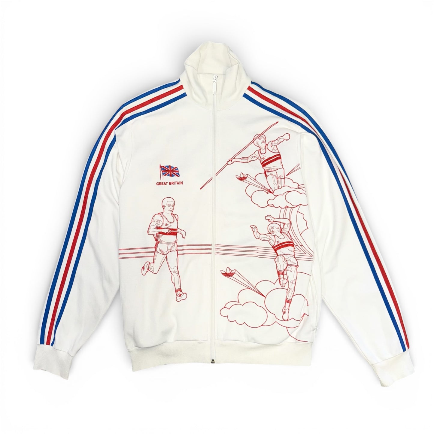 00's adidas GREAT BRITAIN TRACK  JKT