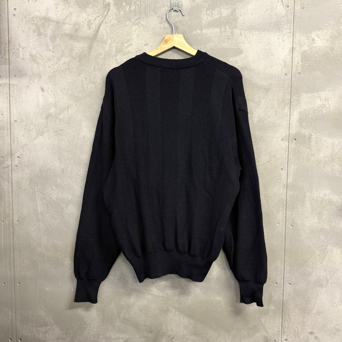 90's burberrys' 日本製 ニットセーター 羊毛 バーバリー