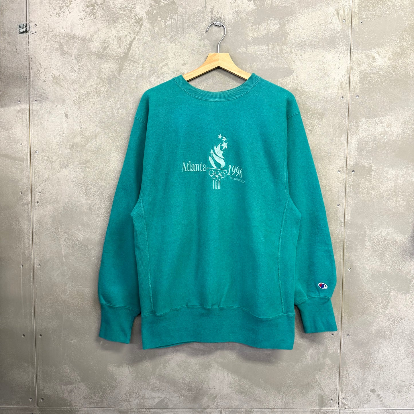 90's USA製 champion リバースウィーブスウェット アトランタ五輪