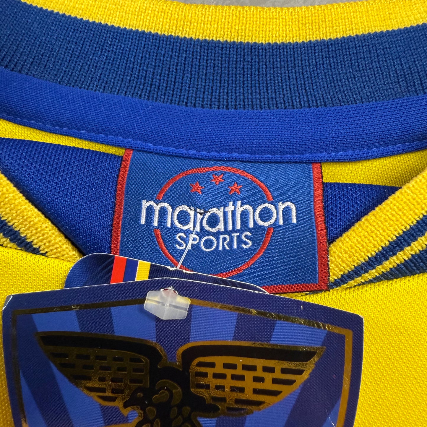 【新品】marathon エクアドル代表 ユニフォーム ゲームシャツ 2002年