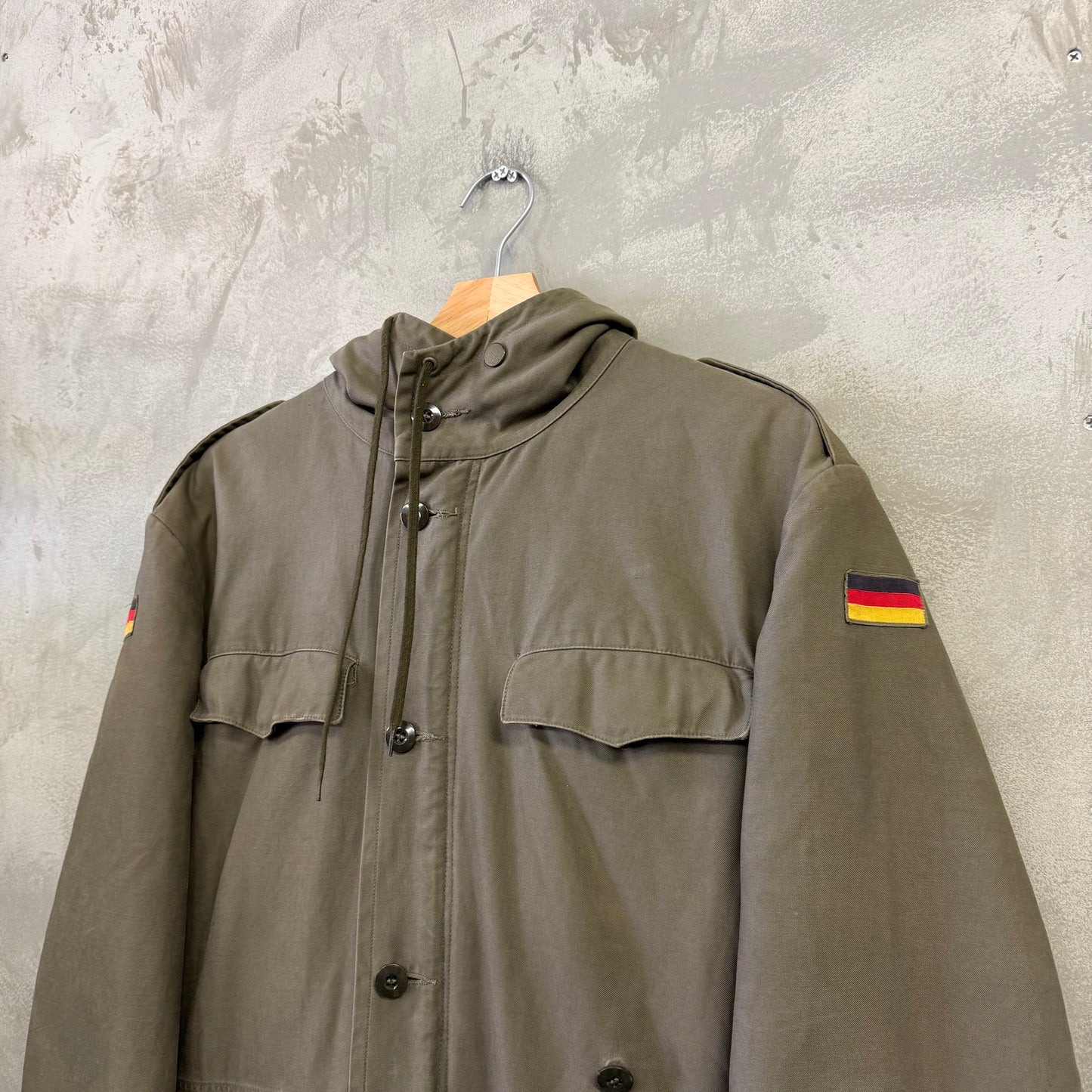 80's ドイツ軍 フィールドコート モッズコート ライナー付き ミリタリー