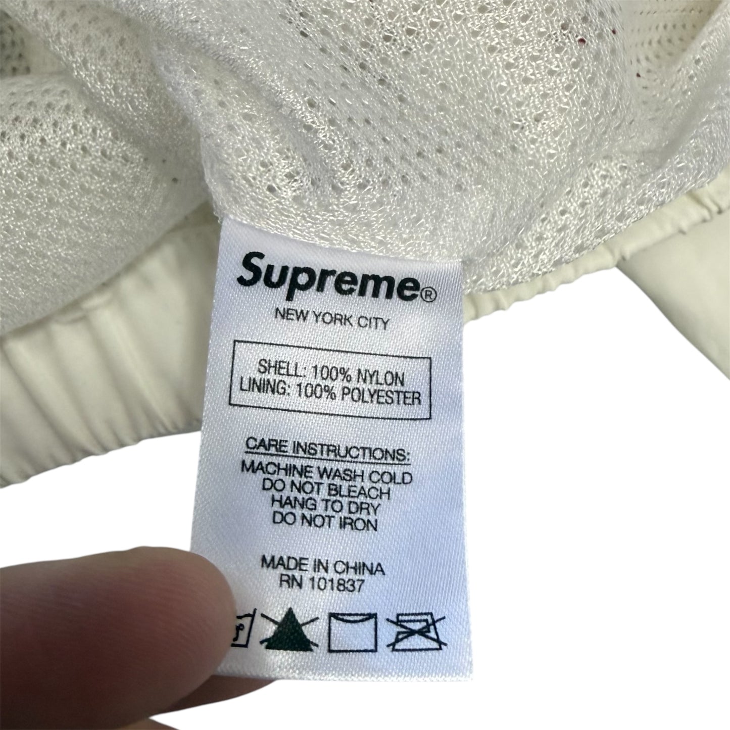 supreme 21SS Cross Paneled トラックジャケット