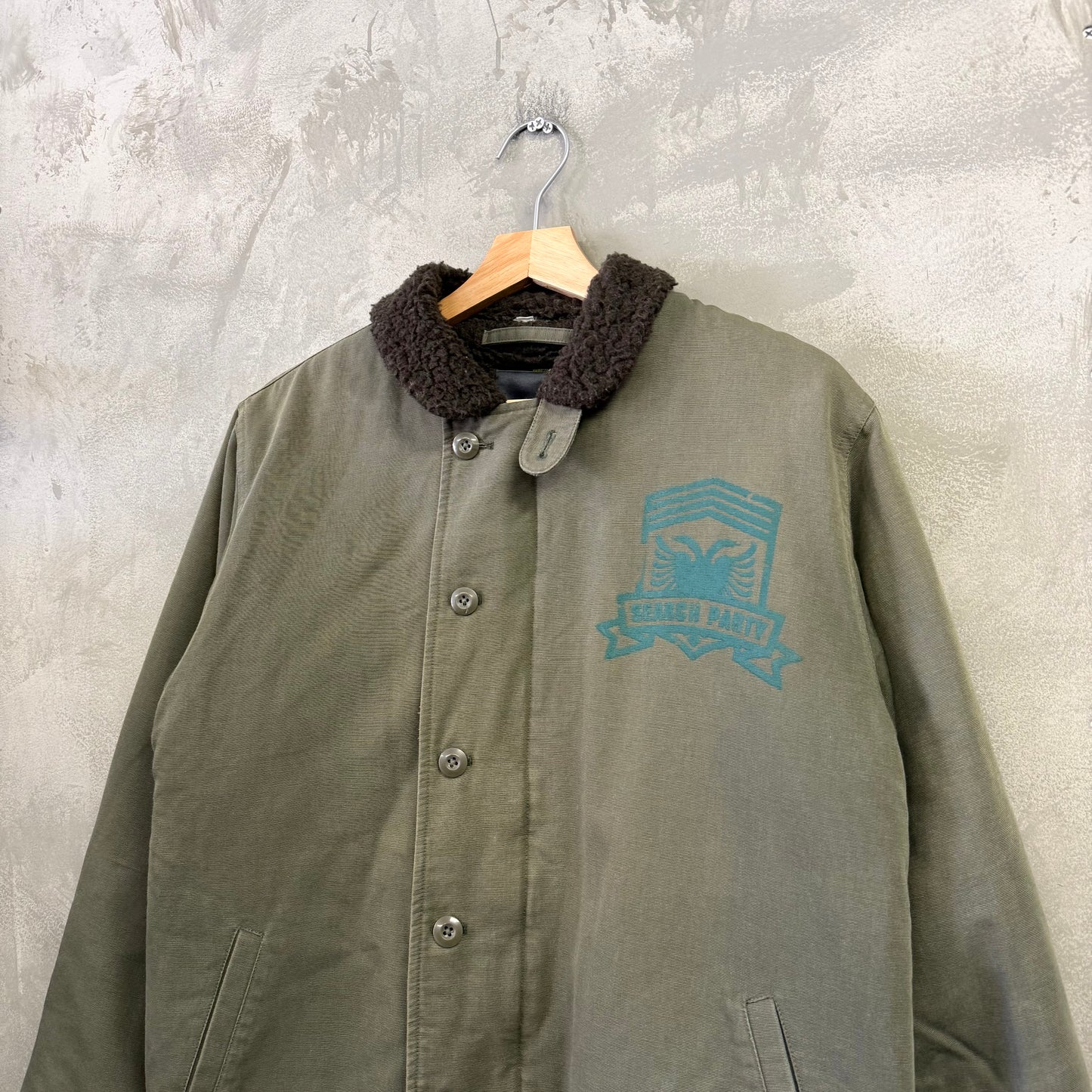 00's SEARCHIN N-1 デッキ ジャケット 裏ボア ミリタリー