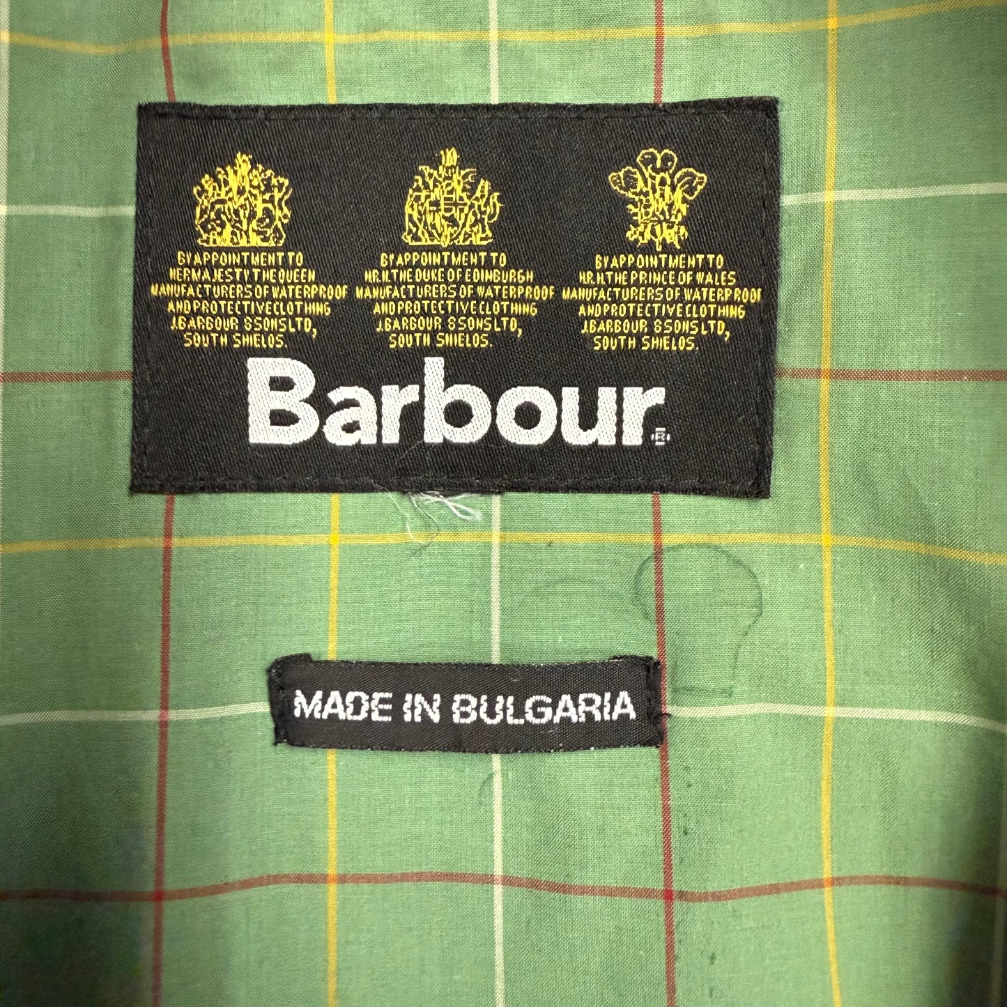 BARBOUR オイルドジャケット バブアー ブルガリア製