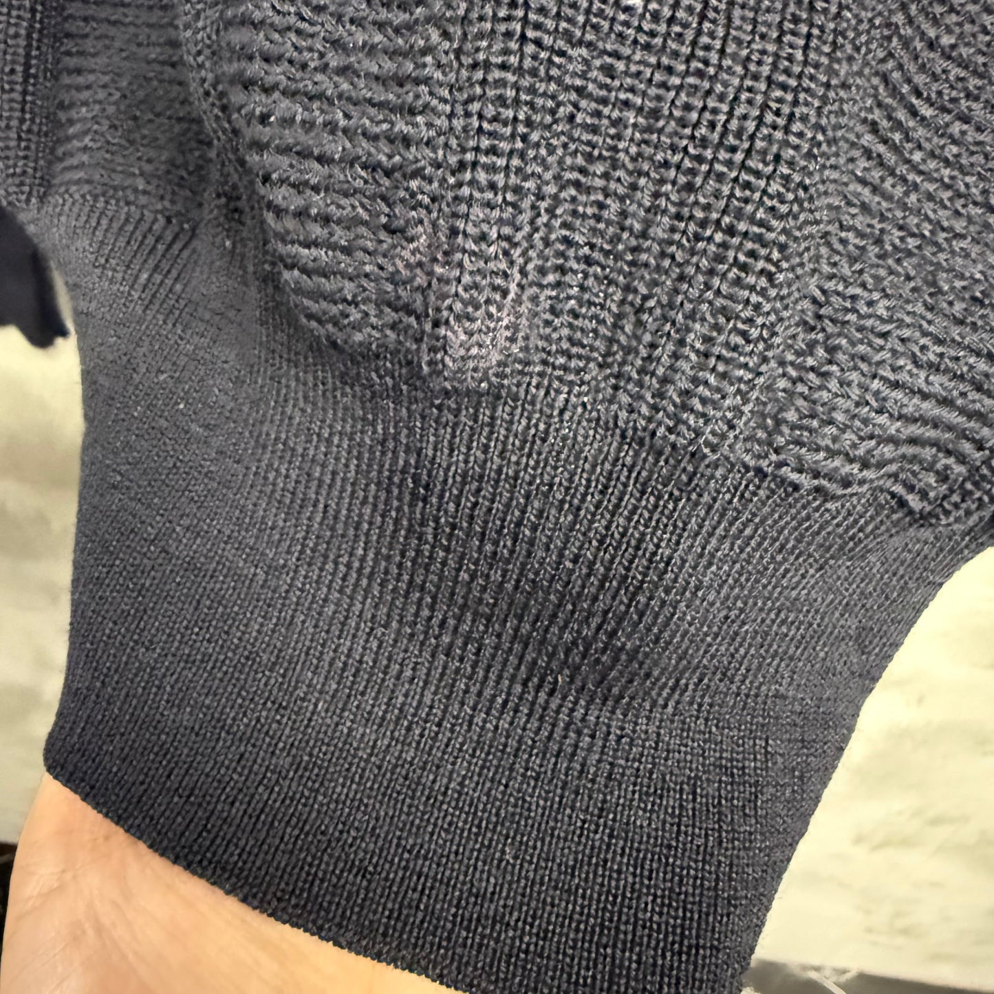 90's burberrys' 日本製 ニットセーター 羊毛 バーバリー