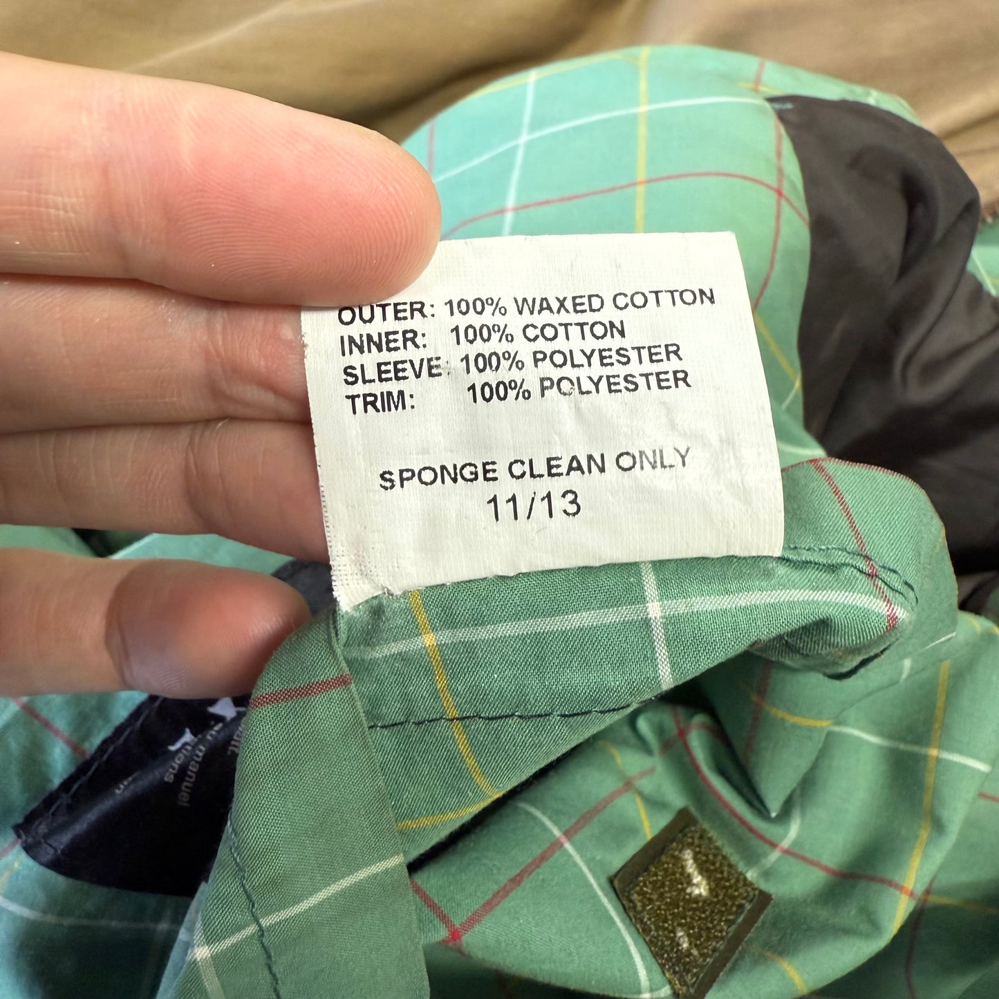 BARBOUR オイルドジャケット バブアー ブルガリア製