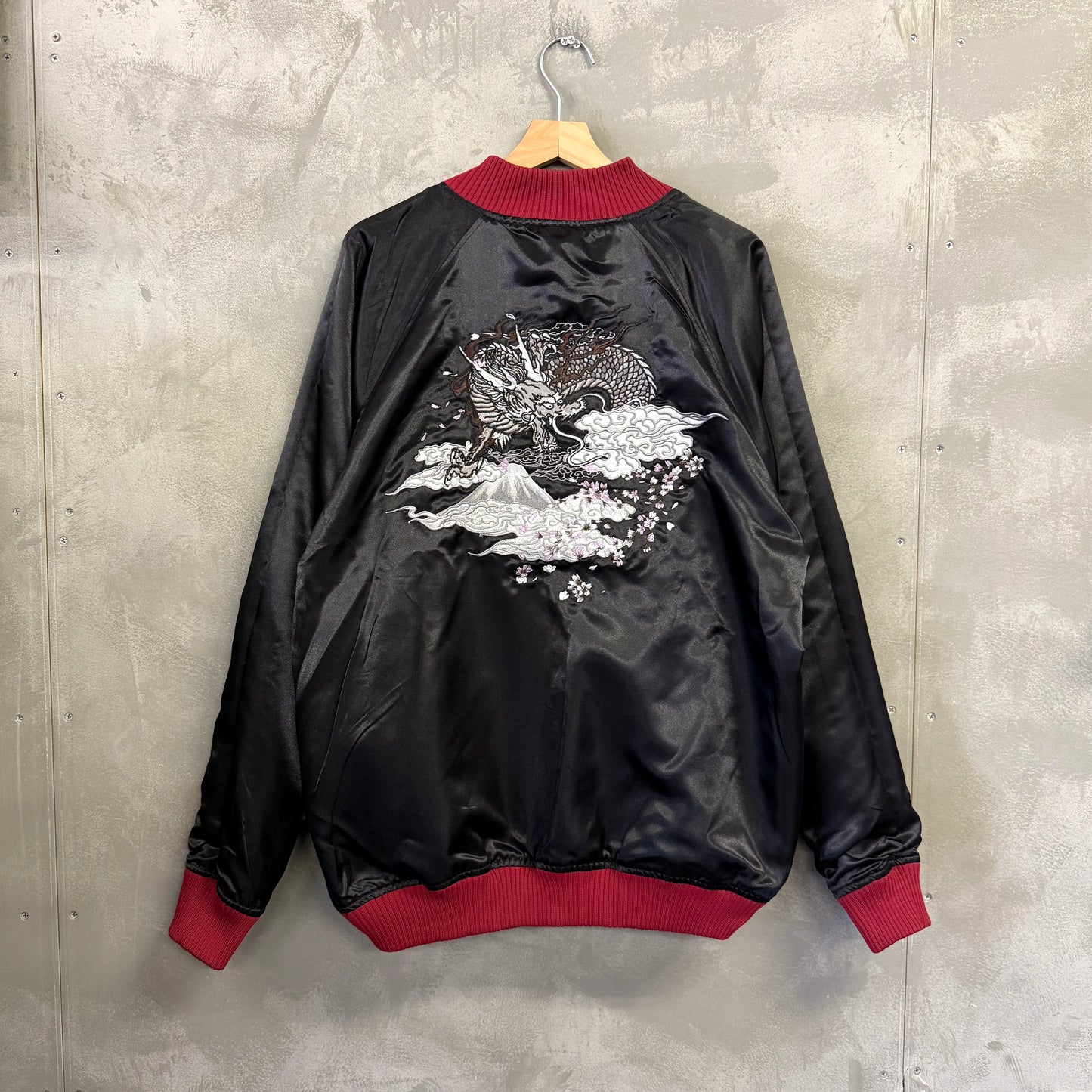 【新品未使用】SEKU リバーシブル スカジャン 和柄 虎 龍 日本