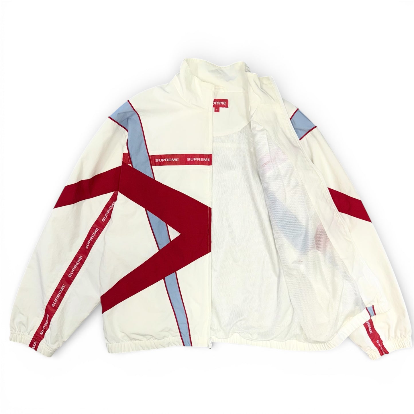 supreme 21SS Cross Paneled トラックジャケット